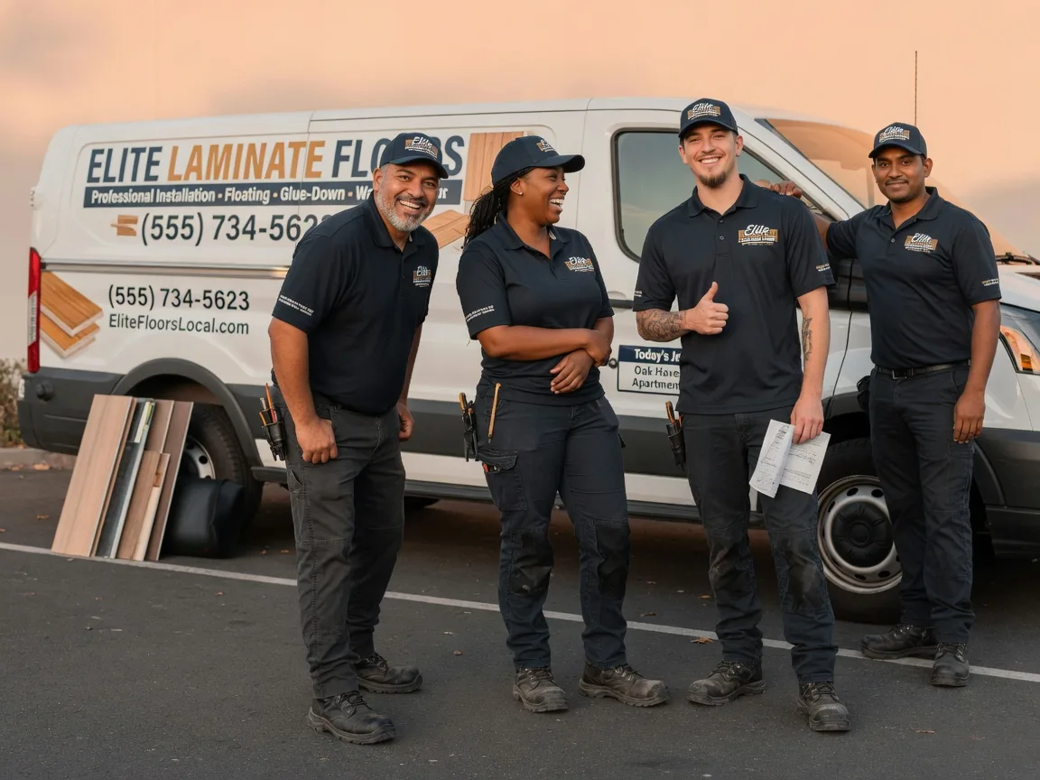 Laminate flooring installation company in Kunkle, OH